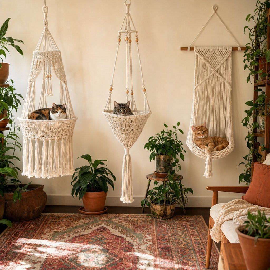 Cozy Hanging Cat Resting Space Cozy Hanging Cat Resting Space