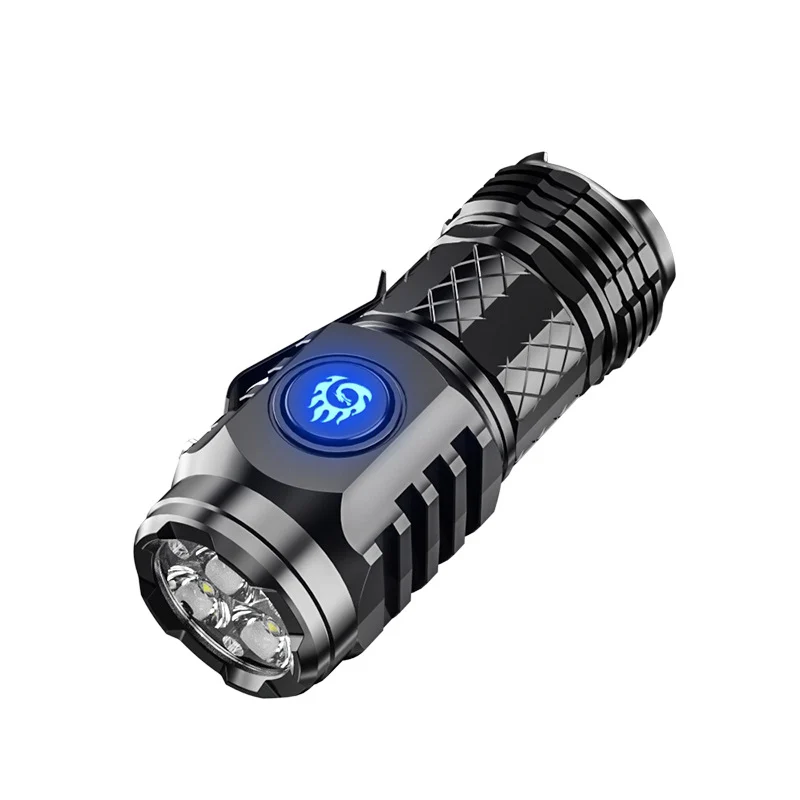Three-eyed monster mini flashlight