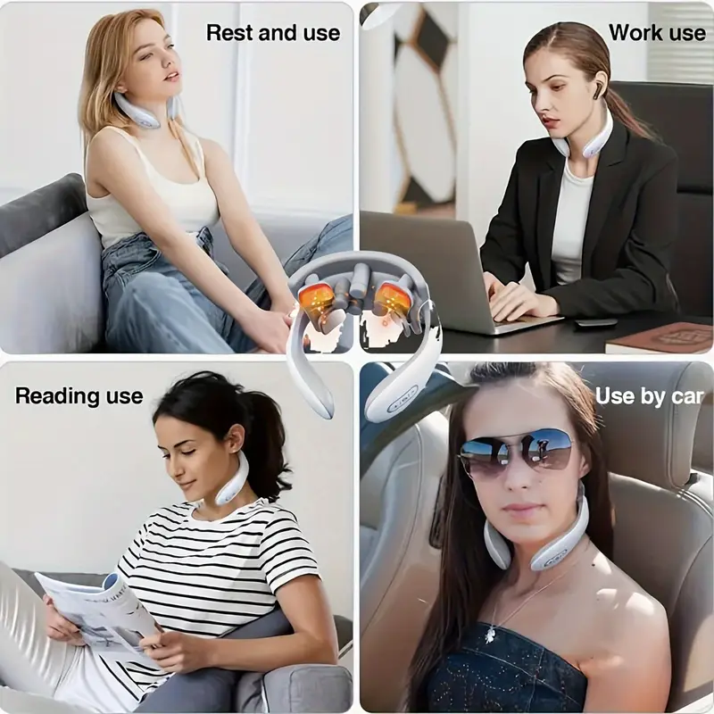 Smart Neck Massager for pain relief deep tissue