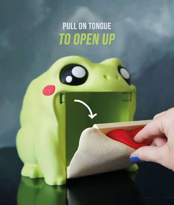 Frodrick the Frog 🐸 Toilet Paper Dispenser