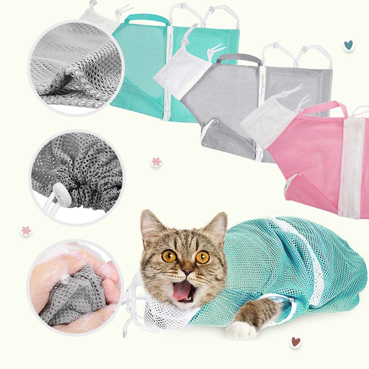 (🔥HOT SALE NOW-49% OFF )Multi-functional Pet Grooming Bath Bag