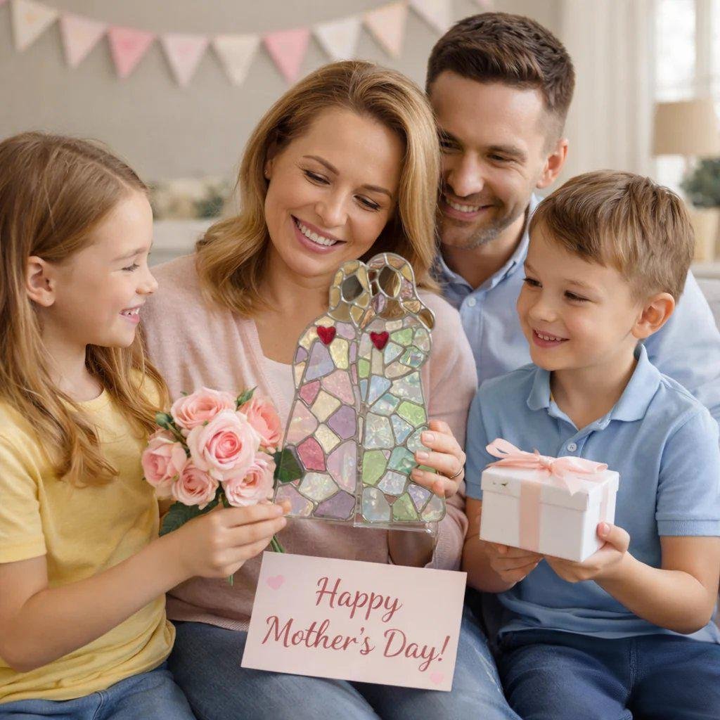 💝Mother & Child Suncatcher - Wrap Mom in Love This Mother's Day