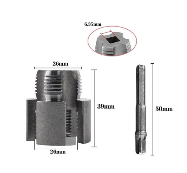 🔥Integrated Internal & External Pipe Threading Tool