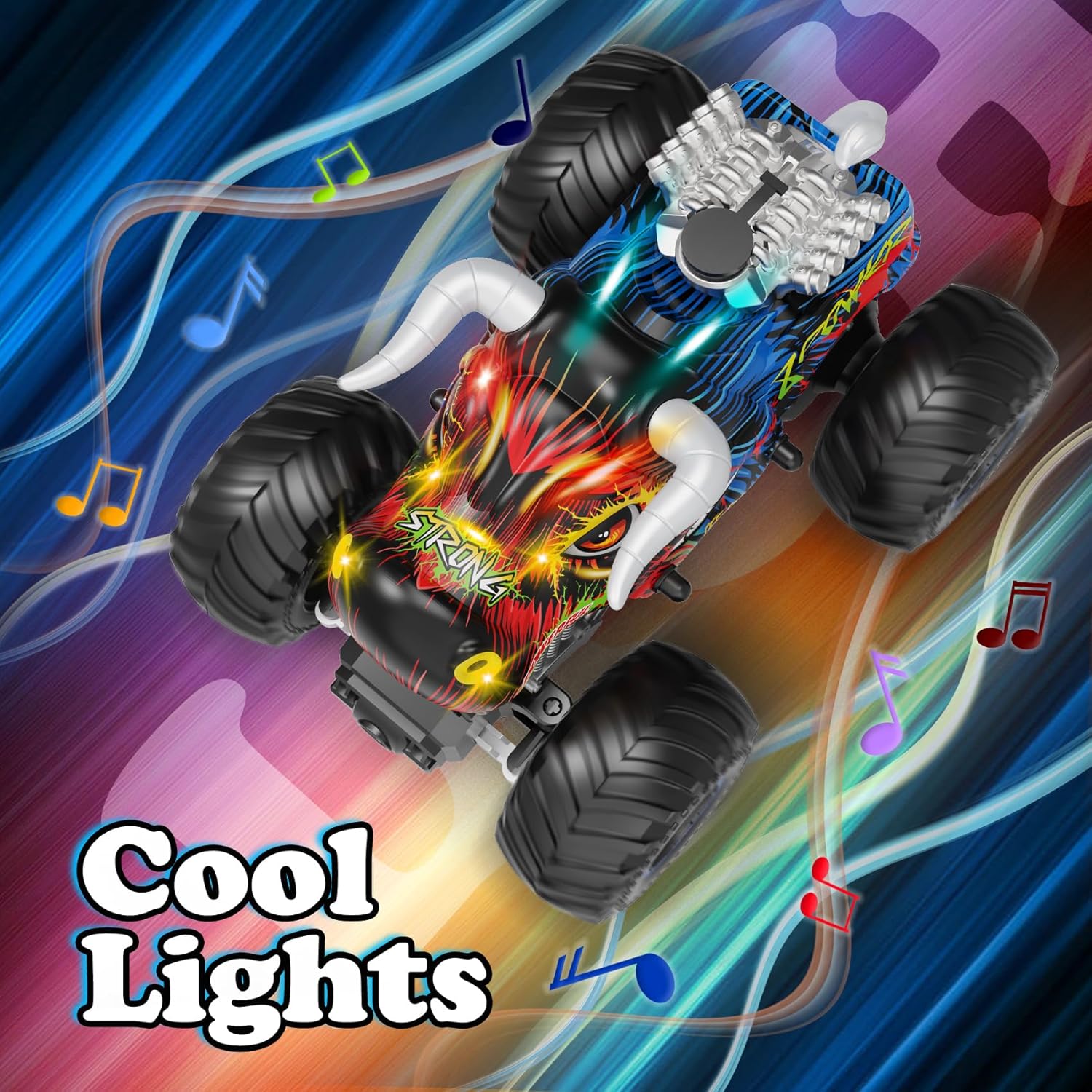 High speed cross-country Remote Control Monster Trucks