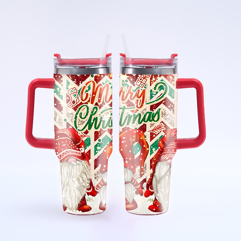 40oz Christmas Tumbler Coffee Cup