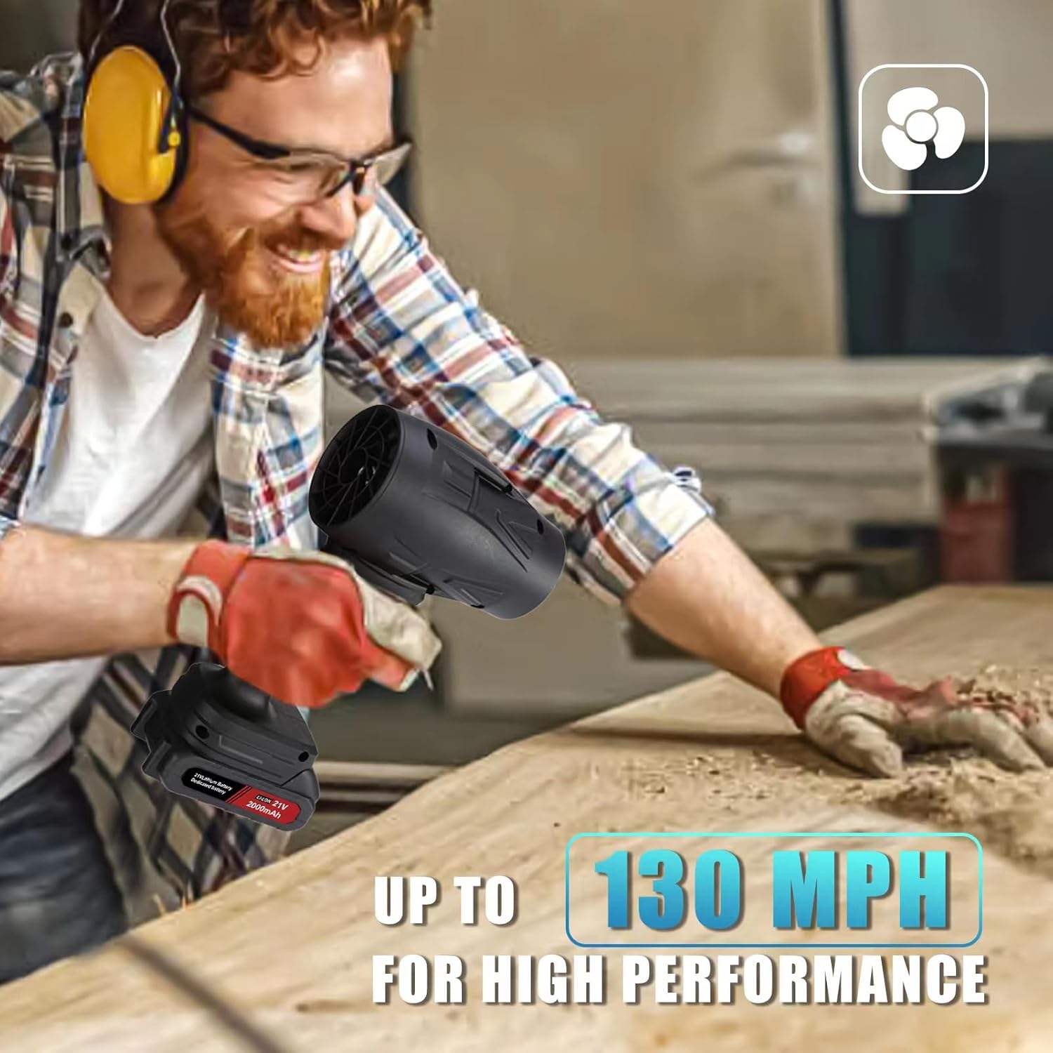 130,000RPM High Speed Cordless Jet Car Dry Blower