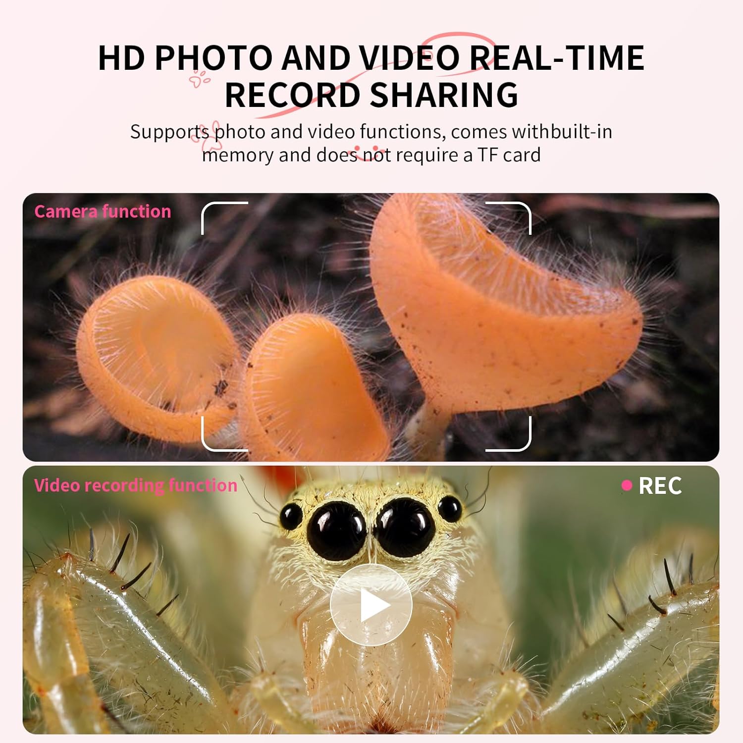 🎁Mini Digital Microscope for Kids Educational Science Toys