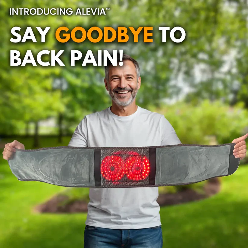 Red light Heated Lumbar Massager