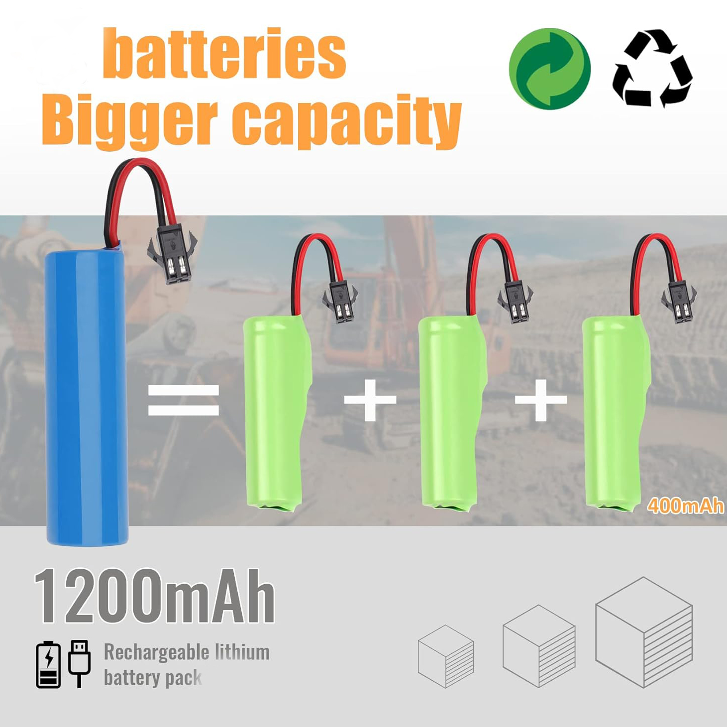 Alloy Material Remote Control Excavator Toy