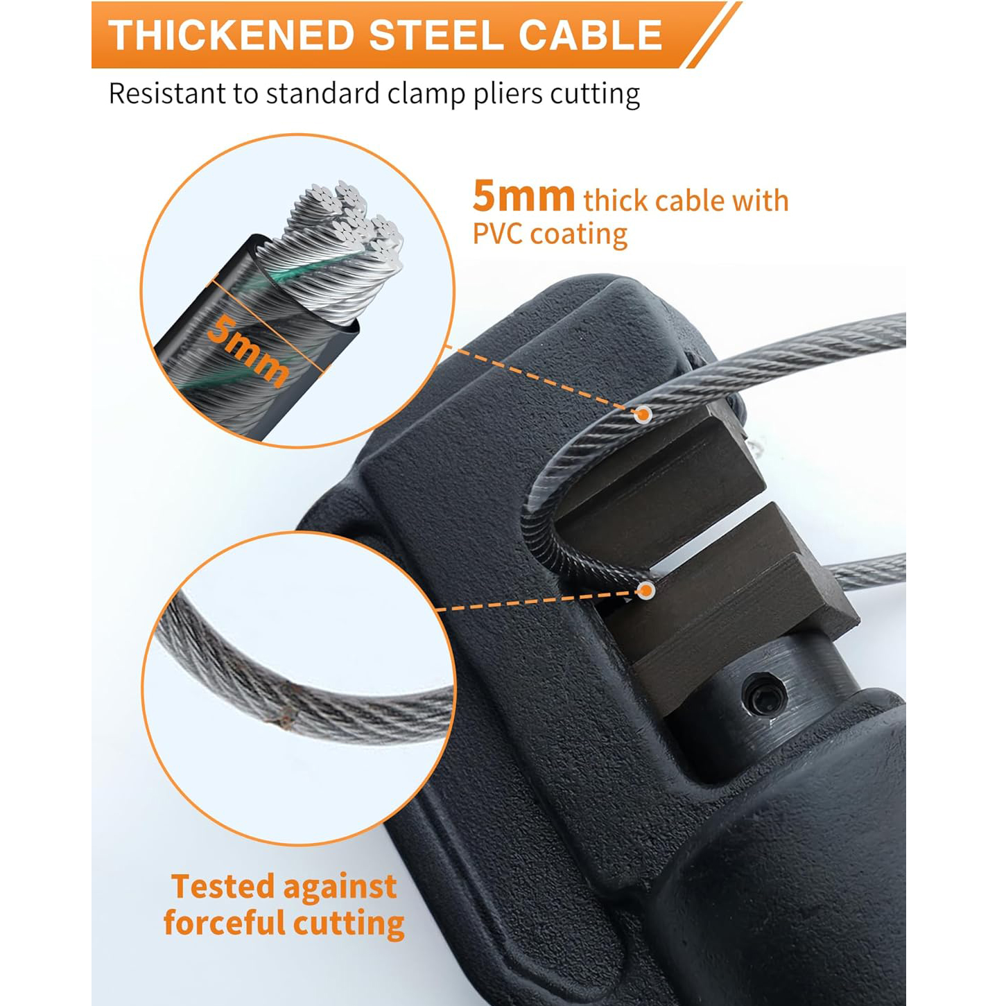 Snowboard Lock，Cable Locks With Combination
