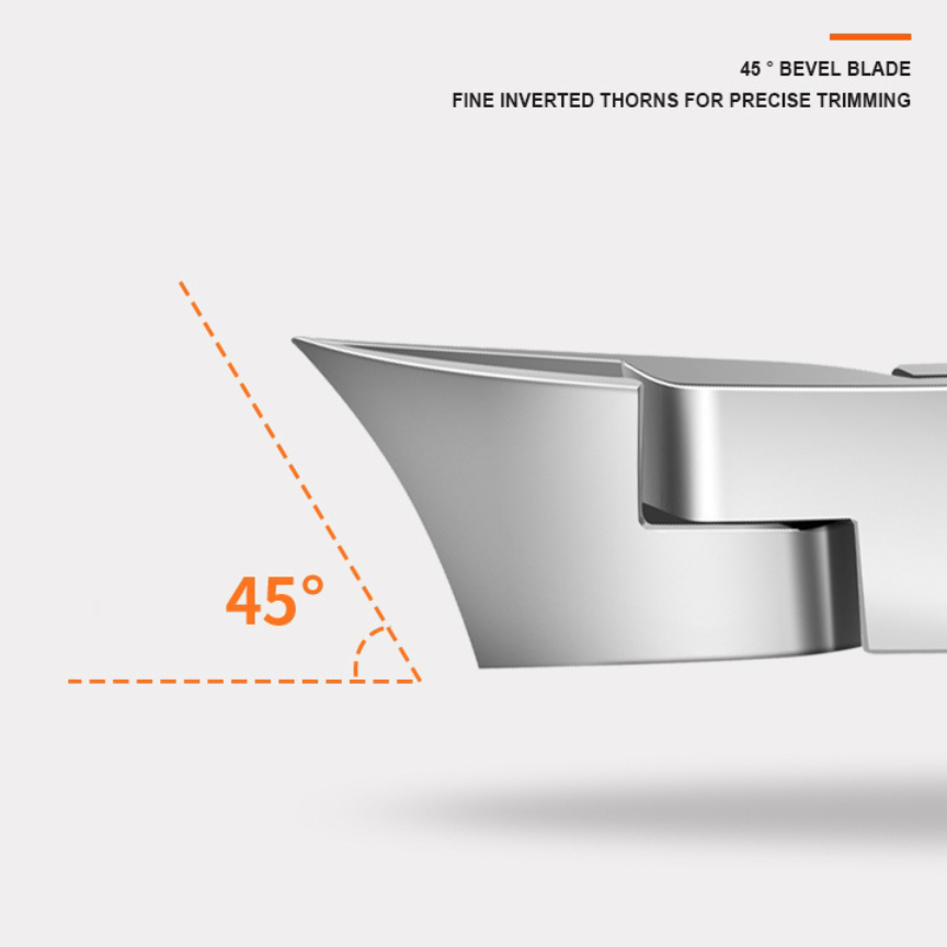 Toenail Clipper Takes Care Of Ingrown, Thick, and Fungal Infected Toenails Safely & Easily