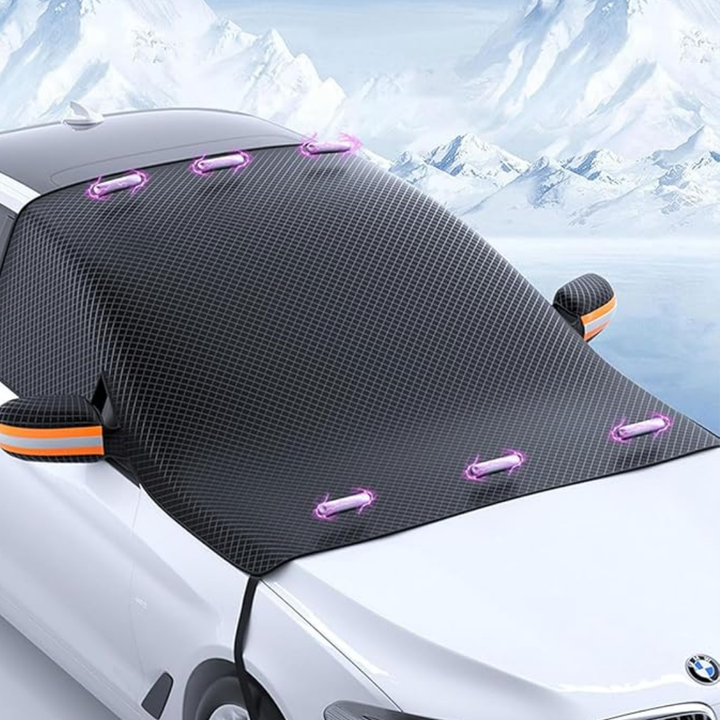 Anti-Theft Car Windshield Magnetic Snow Cover