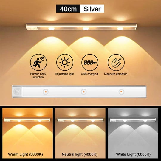 🔥LAST DAY 49% OFF💡LED MOTION SENSOR CABINET LIGHT(USB CHARGING)