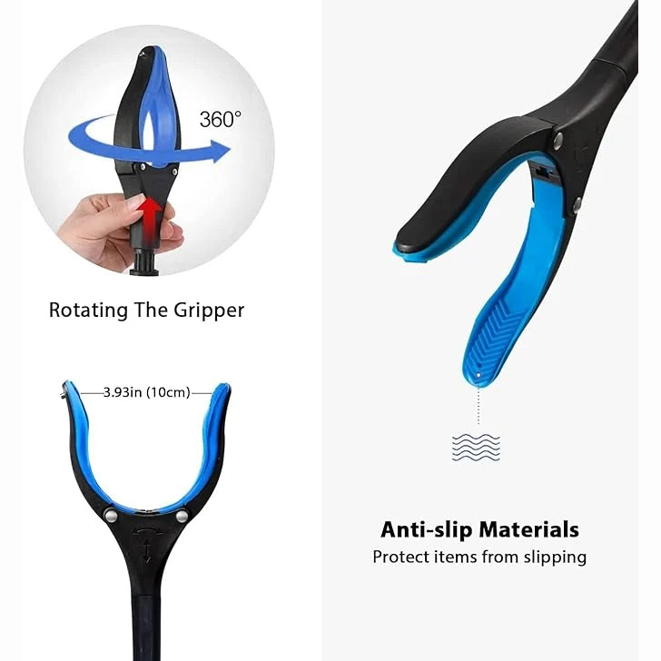 (🔥HOT SALE NOW 49% OFF) --2024 Newly Upgraded Foldable Grabber With 360° Swivel Clip