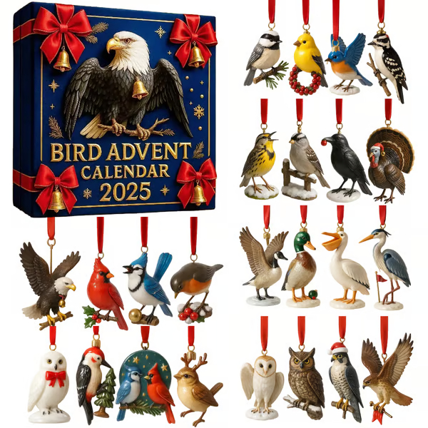 🔥LAST DAY 50% OFF🎄🕊️2025 Bird Advent Calendar
