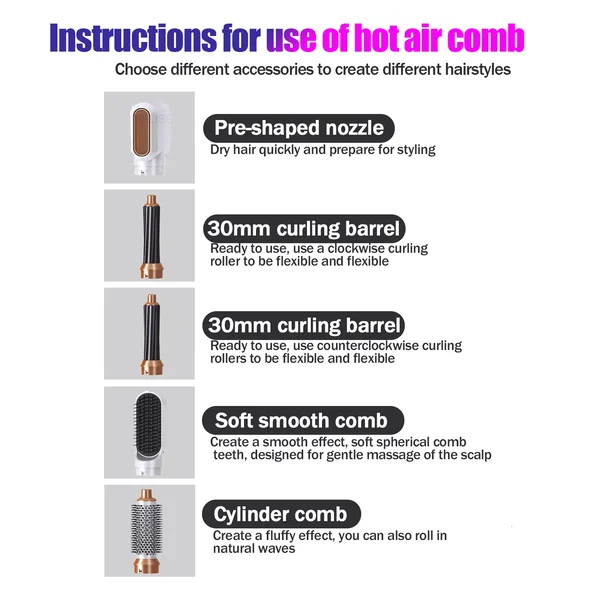 🔥Newest 5 in 1 Professional Styler