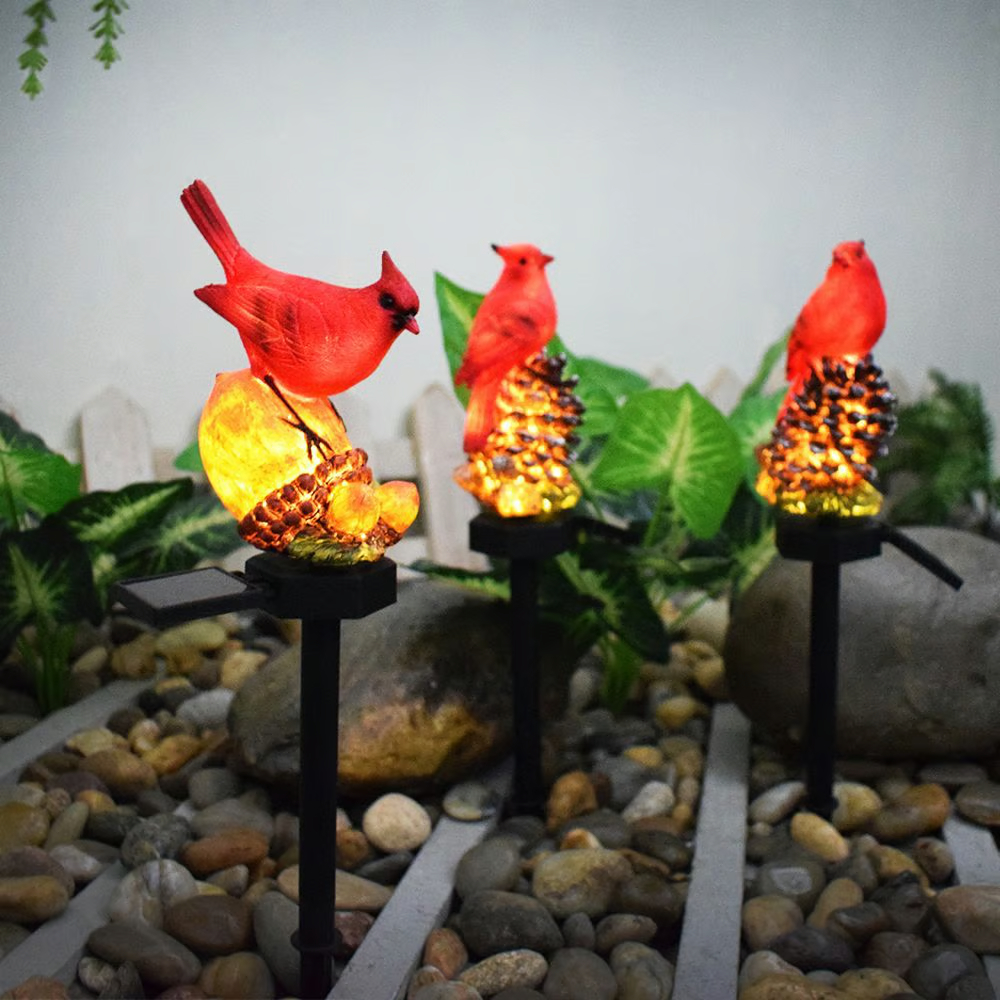 🔥Last Day - 45% OFF🐦Solar-Powered Cardinal Stake Light