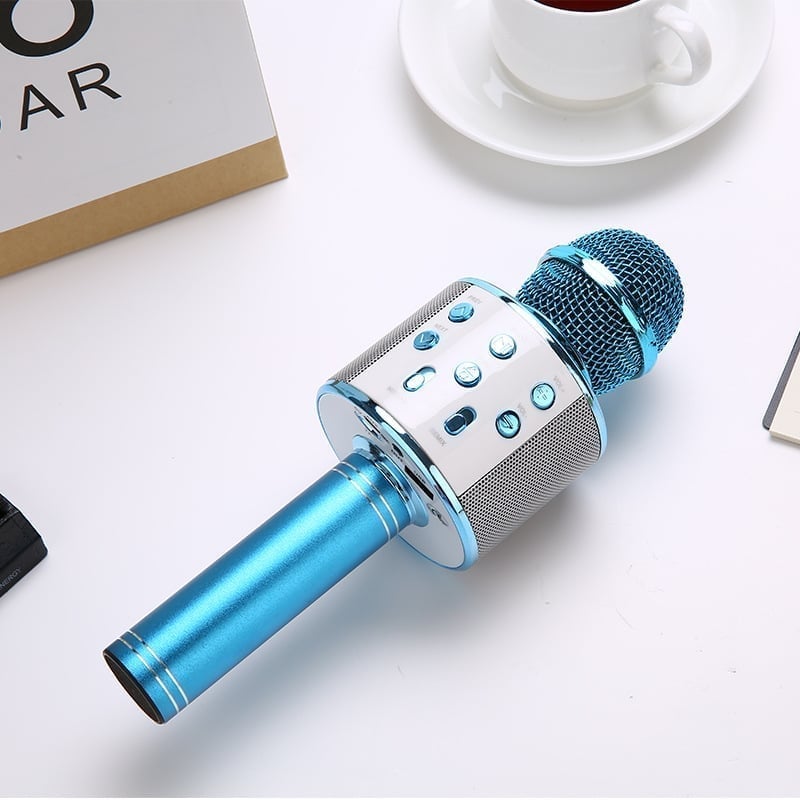 Wireless Bluetooth 3-In-1 Karaoke Microphone