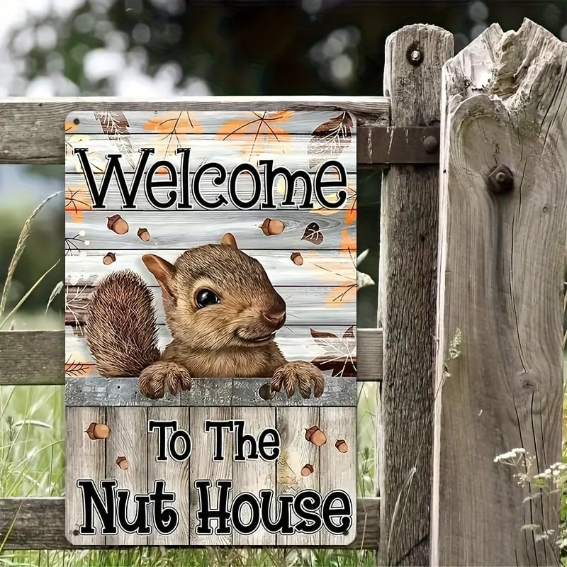 🌈 Welcome To My Happy Place" Round Sign