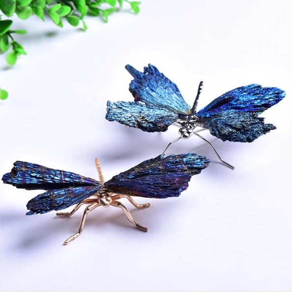 🔥BIG SALE - 49% OFF🔥💥AURA TOURMALINE KYANITE DRAGONFLY💥