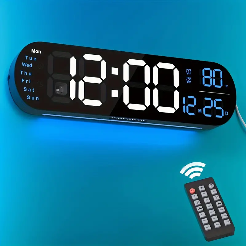 13.7' Large Digital Wall Clock Large Display