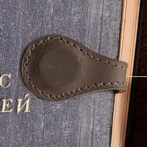 🔥Personalized Magnetic Leather Bookmark