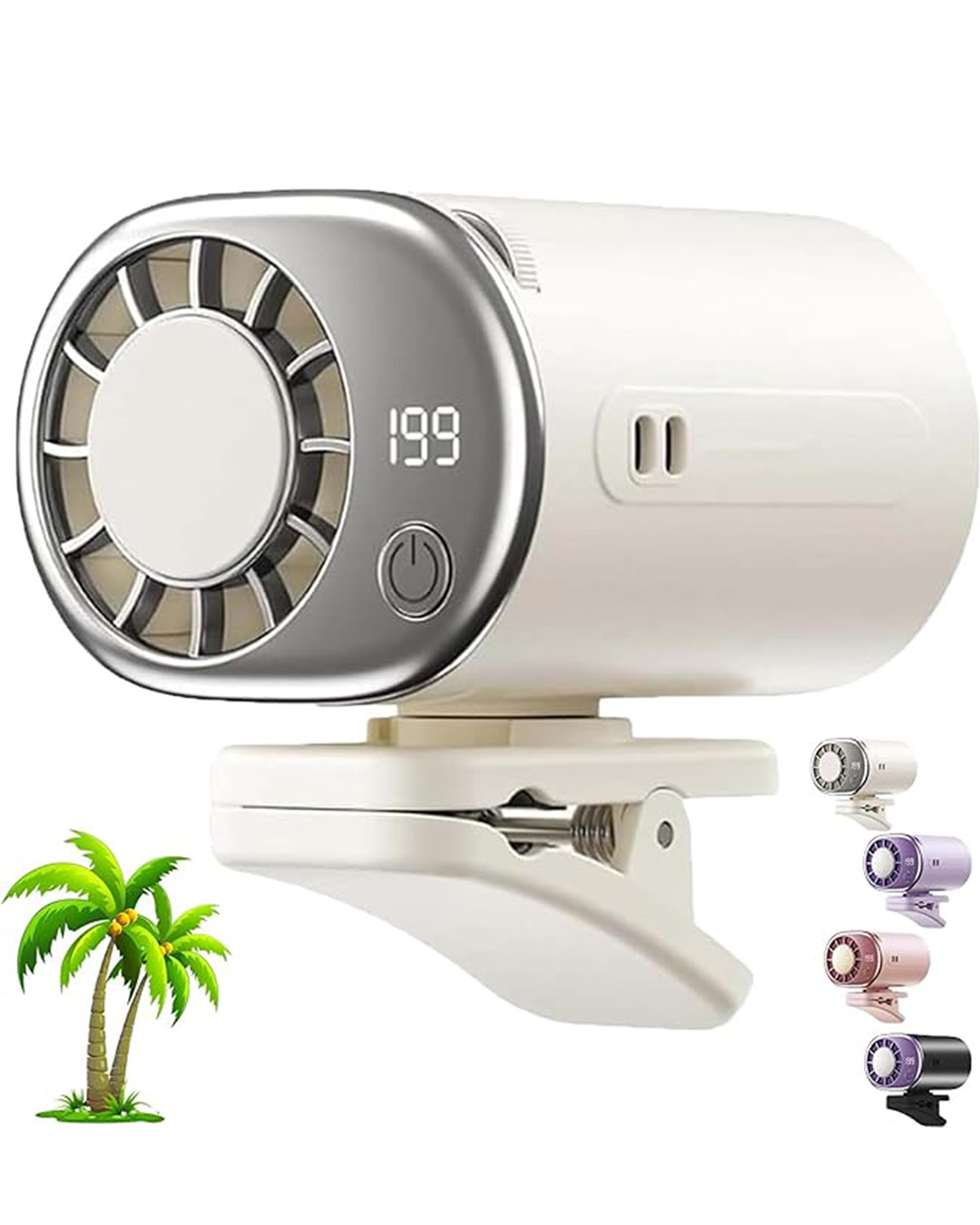 2026 Car Clip-On Air Conditioner Fan