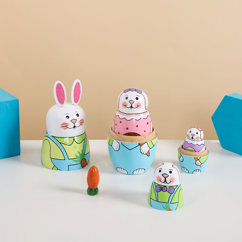 Rabbit Nesting Doll Set
