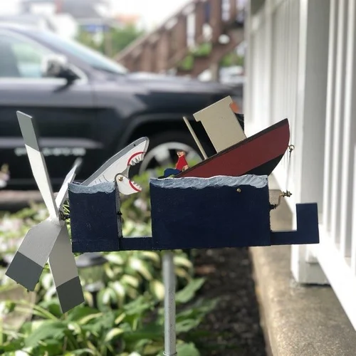 Last Day 60%OFF -JAWS Disaster Whirligig - Funny Garden Decor