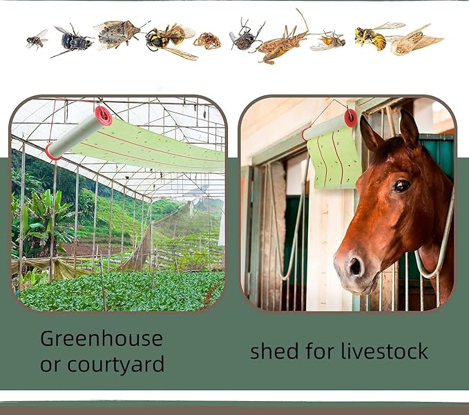 🏡🦟 Giant Sticky Fly Trap Roll