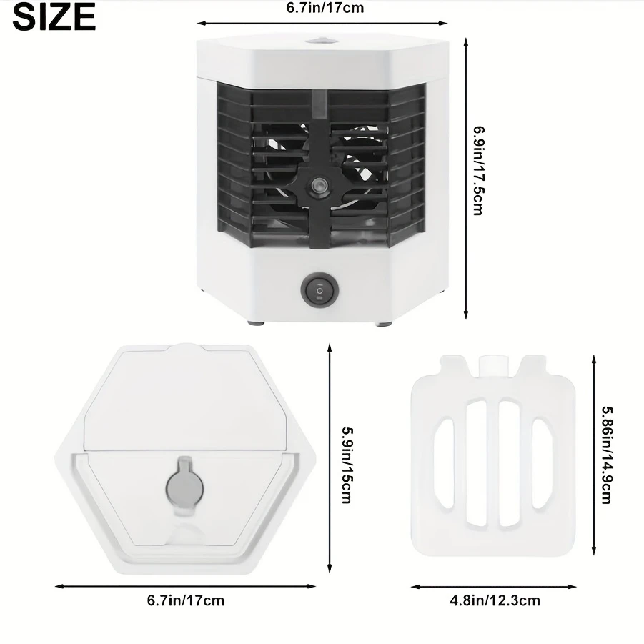 Portable Air Conditioner, Quick & Fast Cooling Fan