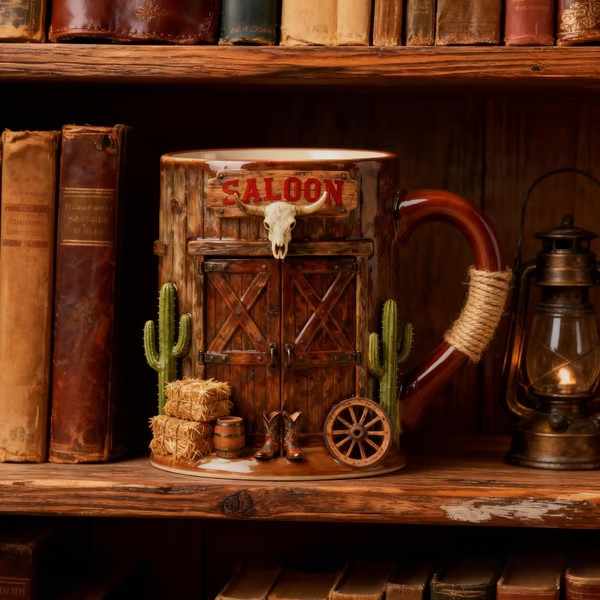 Western Saloon Mug