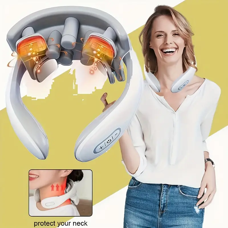 Smart Neck Massager for pain relief deep tissue
