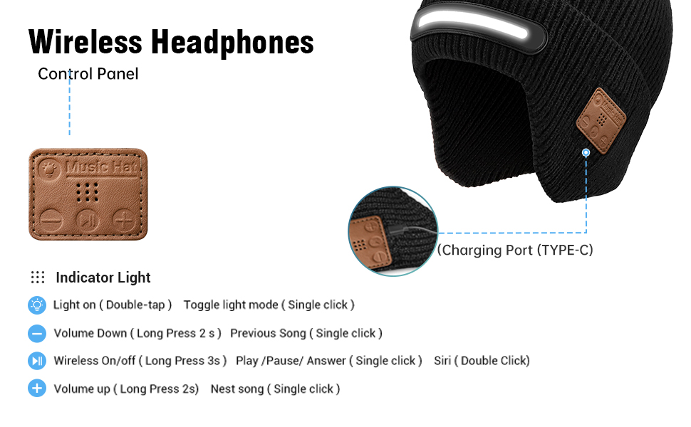 Bluetooth beanie