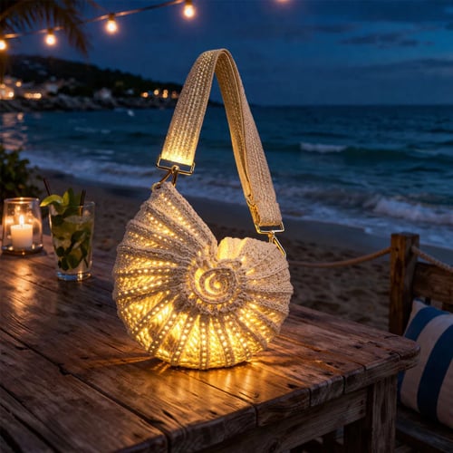 🐚2026 Radiant Nautilus Shell Bag - Carry the Magic of the Deep Blue