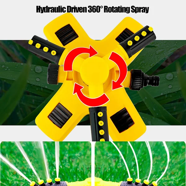Rotary Lawn Sprinkler