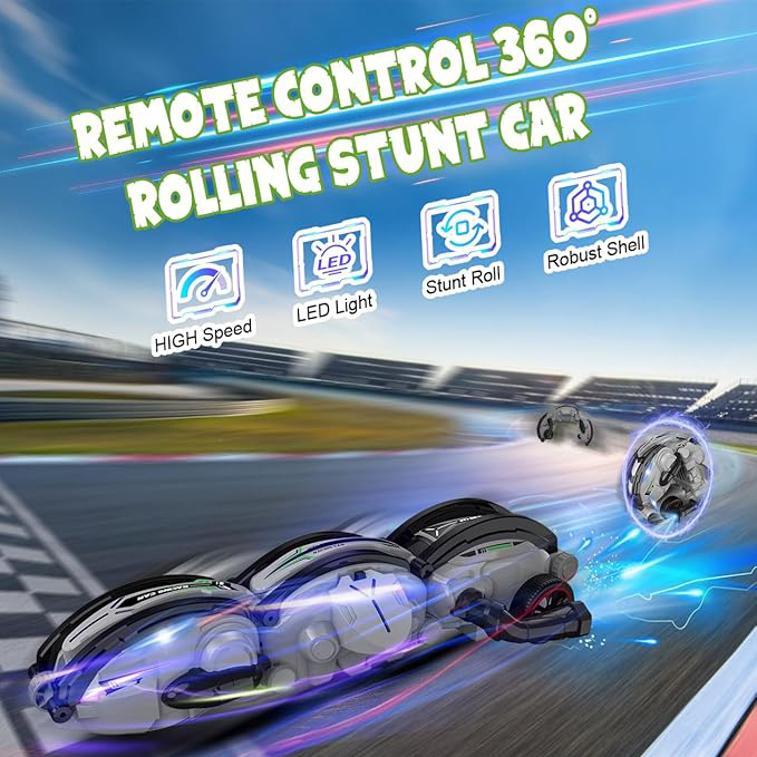 RC Stunt Snake Car 360°Roll Toys🔥🔥Hot Sale - 49% OFF🎁