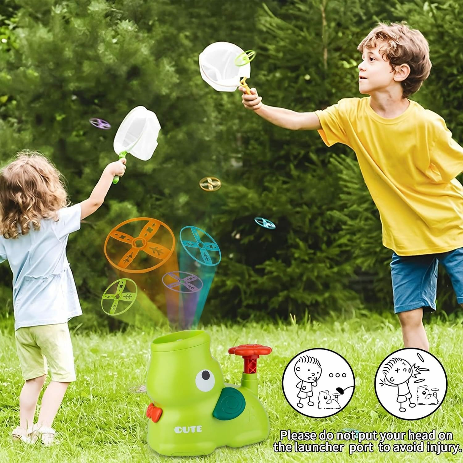 🥏Kid's Flying Discs Launcher Toys