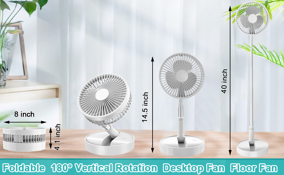 foldable fan portable