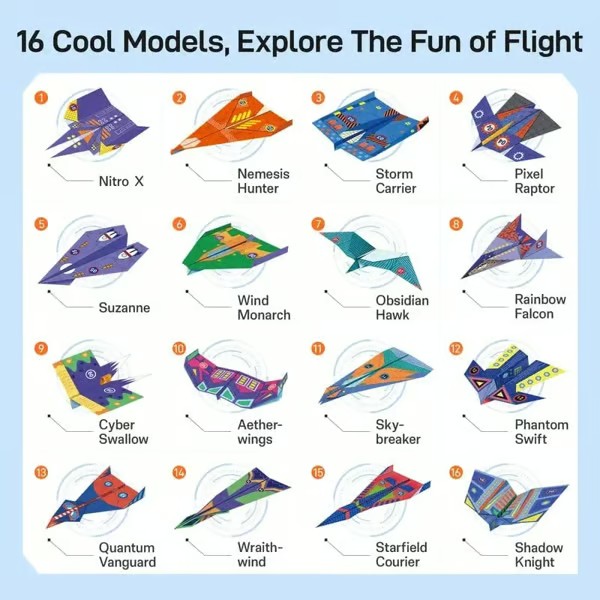 ✈️✨ DIY Paper Airplane Book