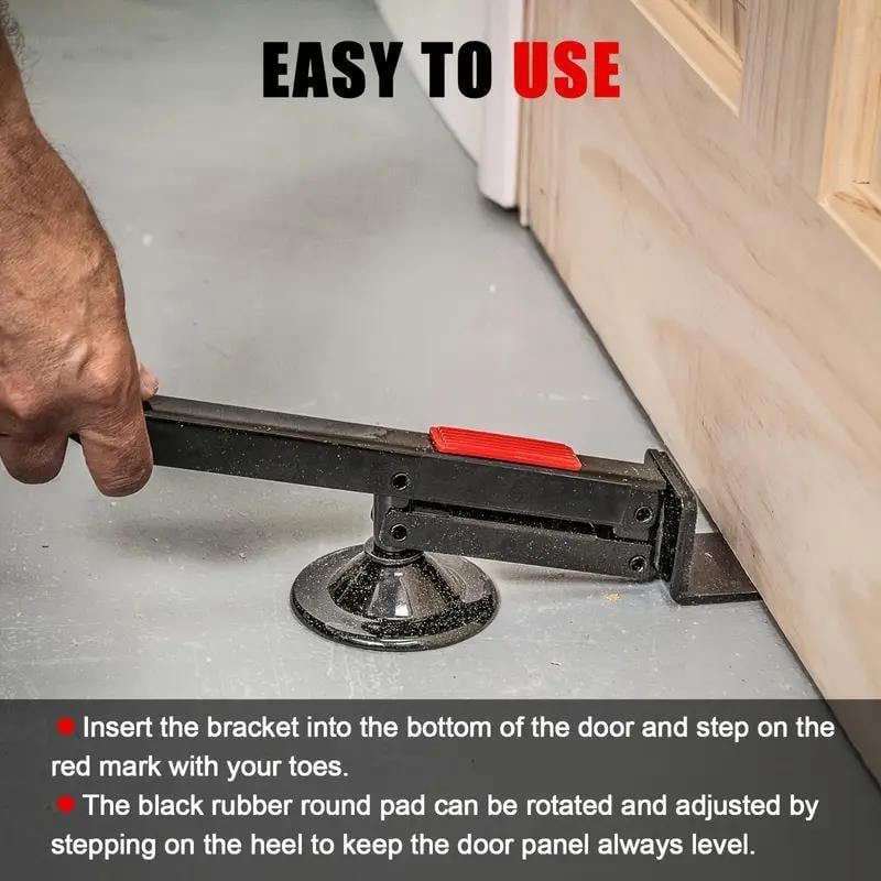 Heavy-duty Door Lifter, 360° Rotation Lever Door Panel Elevator Tool, Easy-to-operate Installation Aid