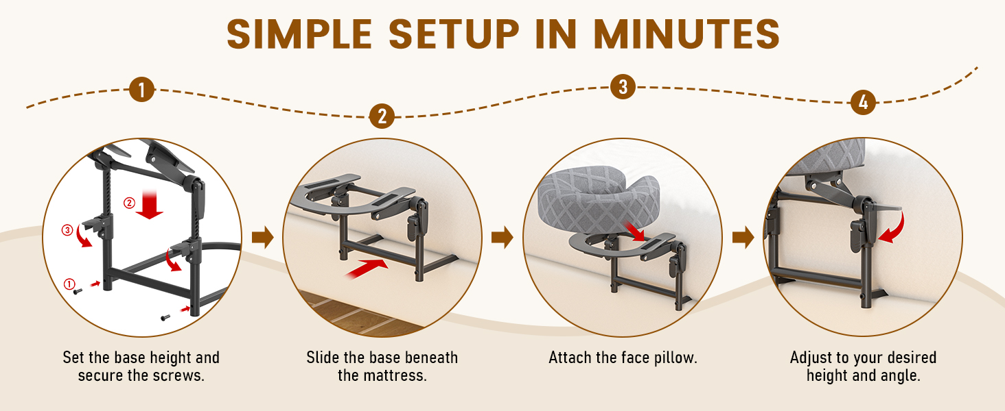 massage headrest for bed