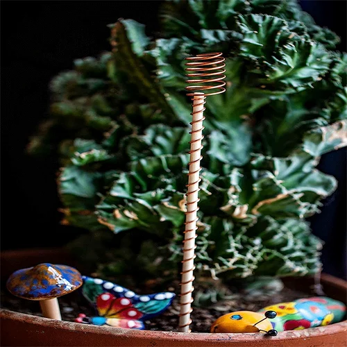 12"Electroculture Plant Stakes, High-Yield, Eco-Friendly