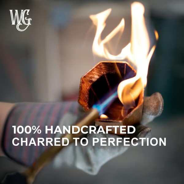 EmberCraft Oak Whiskey Cup – Hand-Charred, Flavor-Enhancing Vessel for Bourbon Connoisseurs