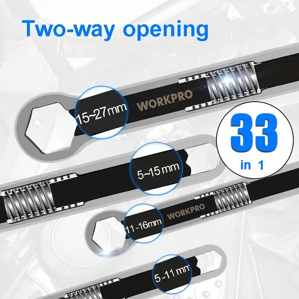 Advanced Dual-Use Multi-Functional Plum Wrench