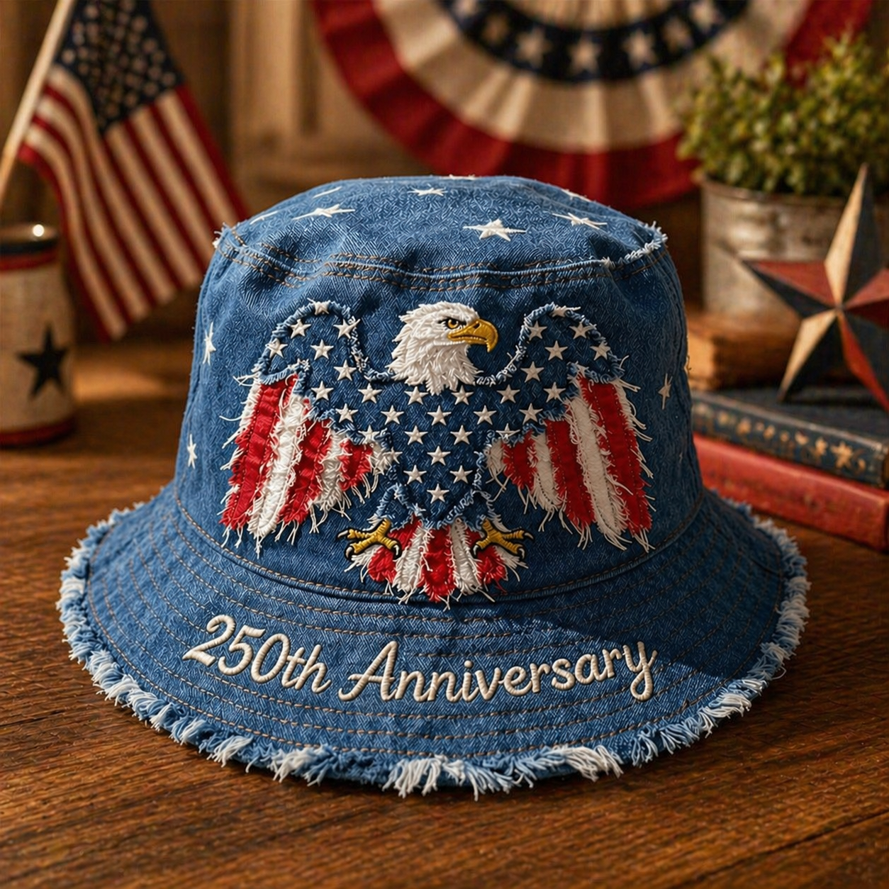 US 250th Anniversary Casual Bucket Hat