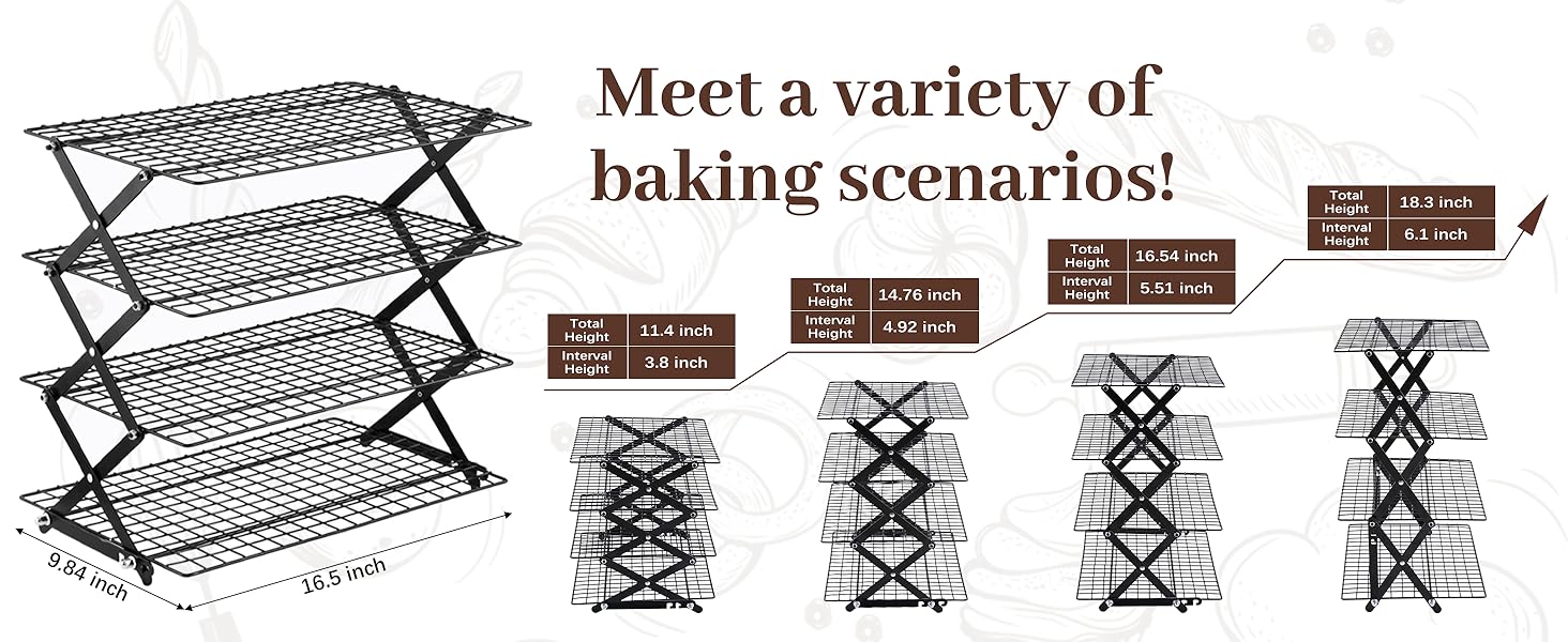 wire rack for cooking,baking racks cooling
