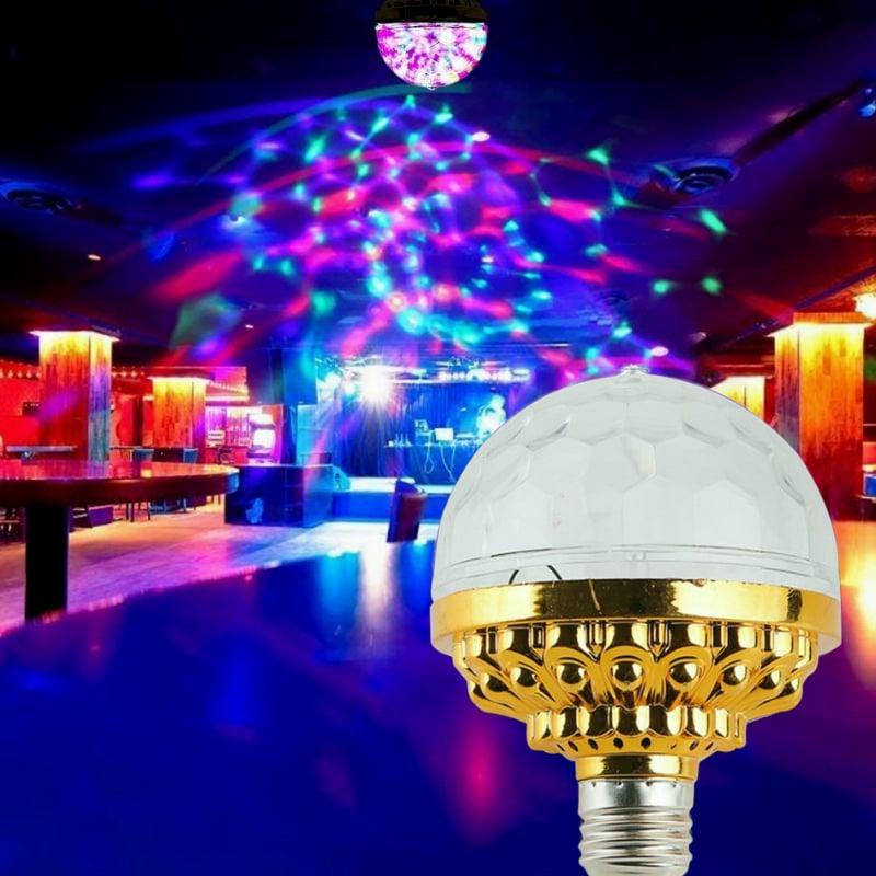 🔥HOT SALE - Colorful Rotating Disco Ball Light 2PCS