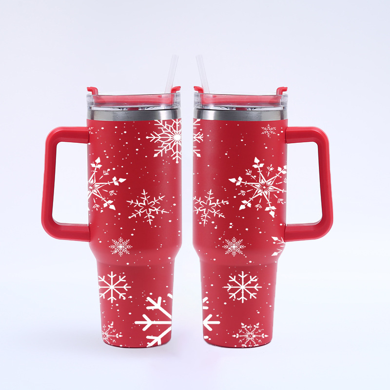 40oz Christmas Tumbler Coffee Cup