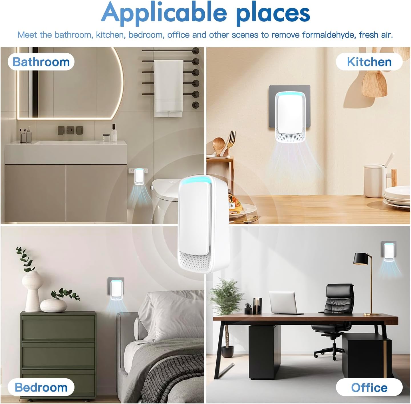 Air Purifier Room Mold Deodorizer Pet Odor Eliminator